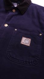 Carhartt 2000's Navy Chore Coat - M