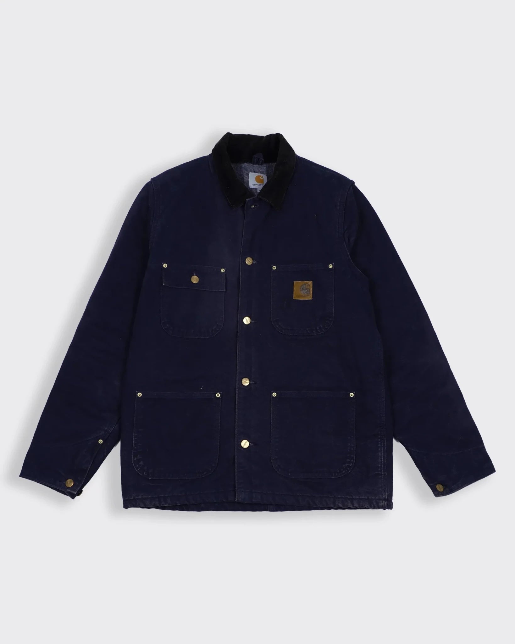 Carhartt 2000's Navy Chore Coat - M