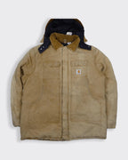 Carhartt Beige Berwick Jacket XL