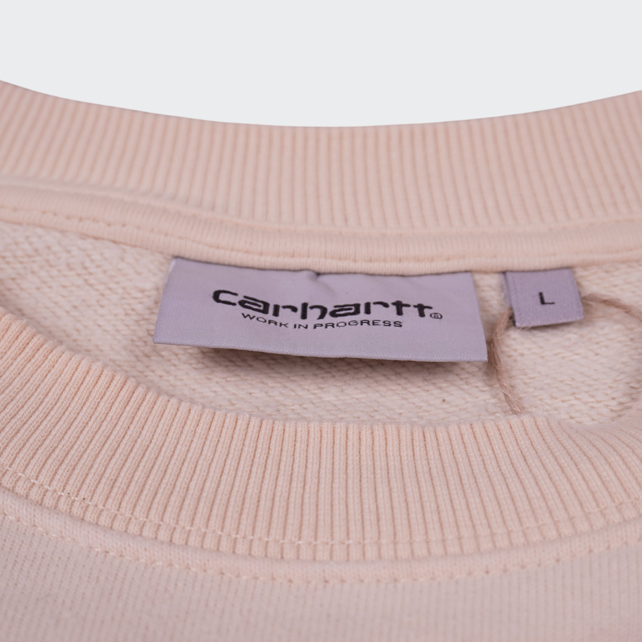 Carhartt Beige Crewneck Sweater - L