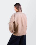 Carhartt Beige Detroit Canvas Jacket - M