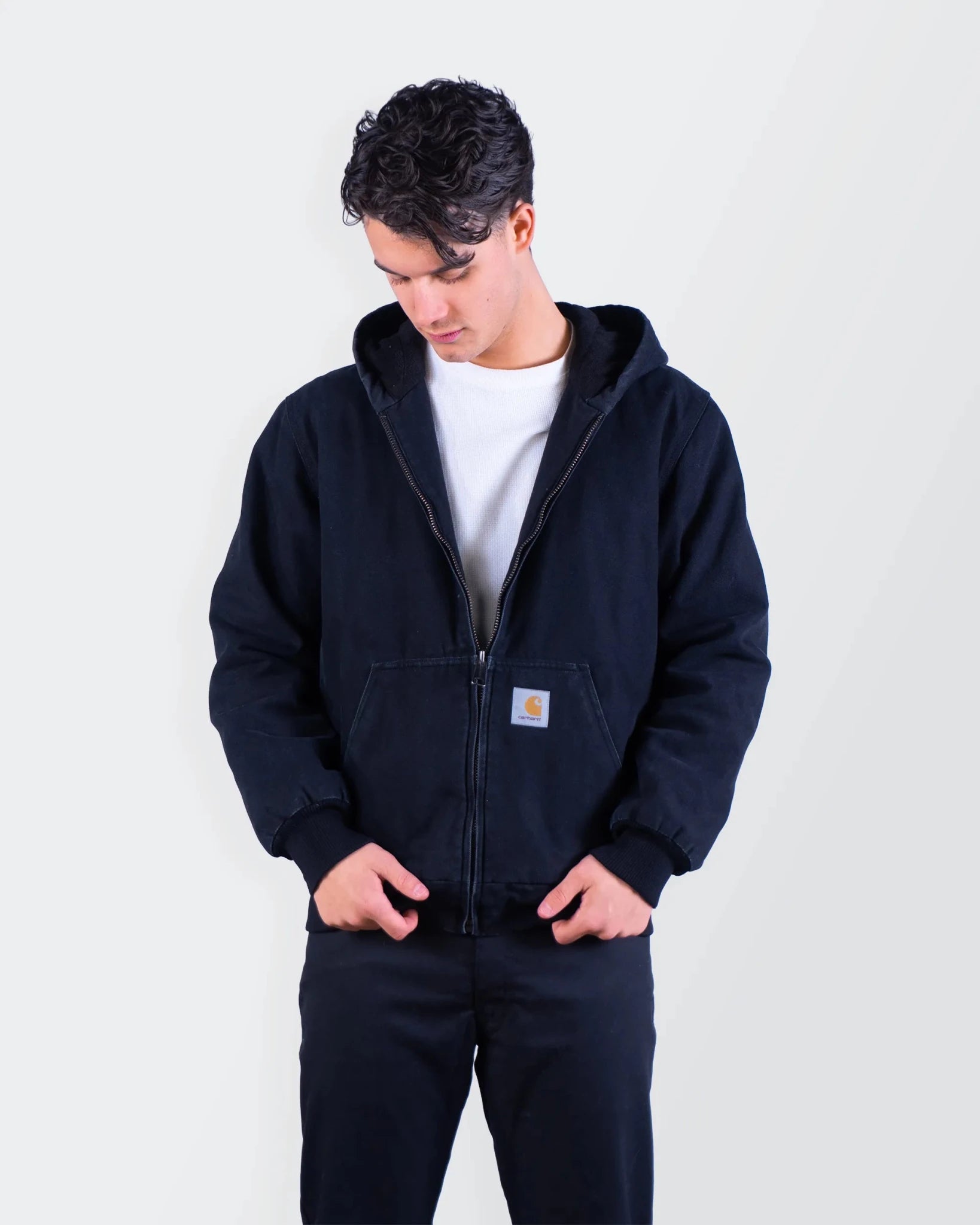 Carhartt Black Active Jacket L