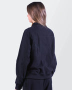 Carhartt Black Canvas Bomber Jacket - M