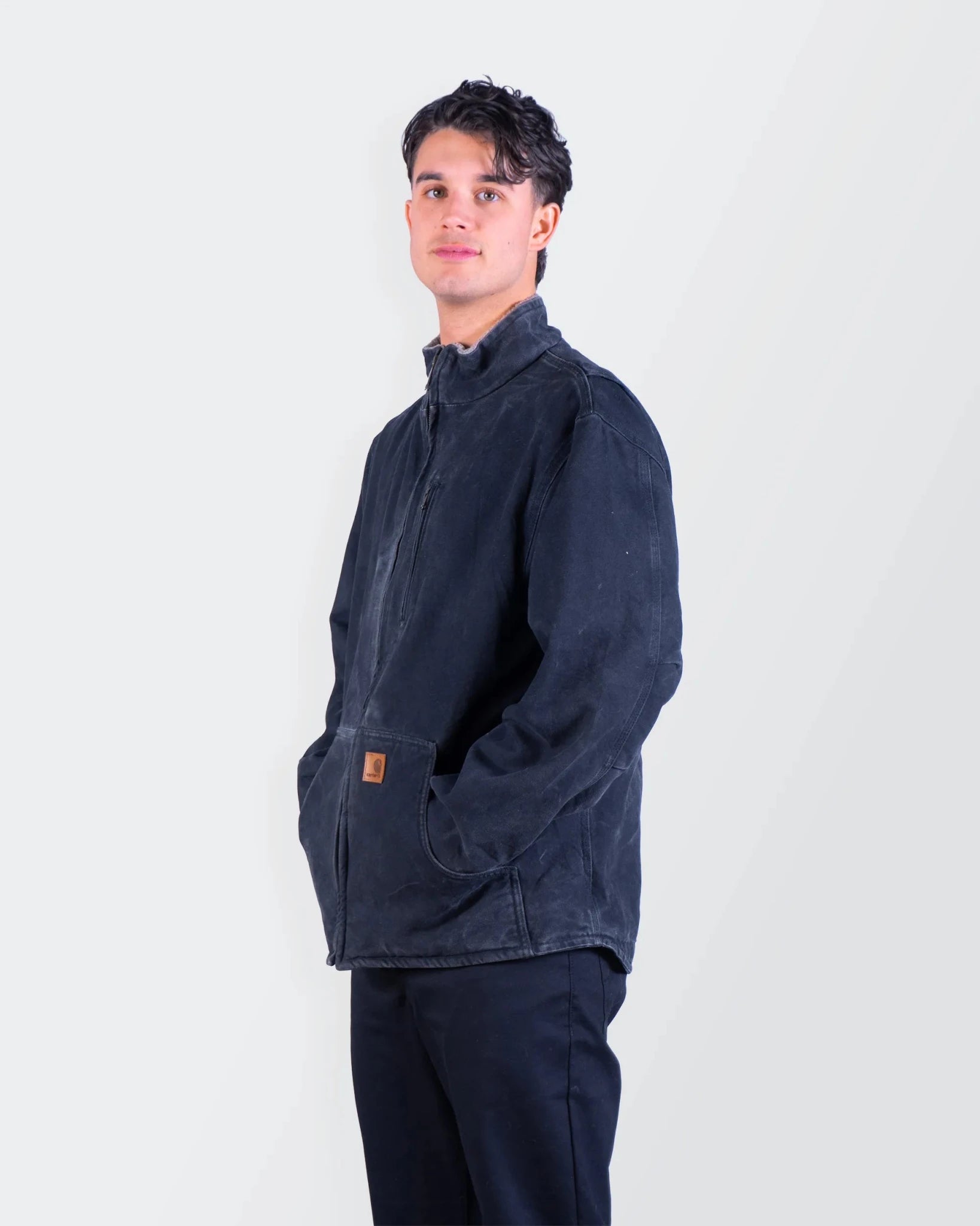 Carhartt Black Muskegon Jacket L