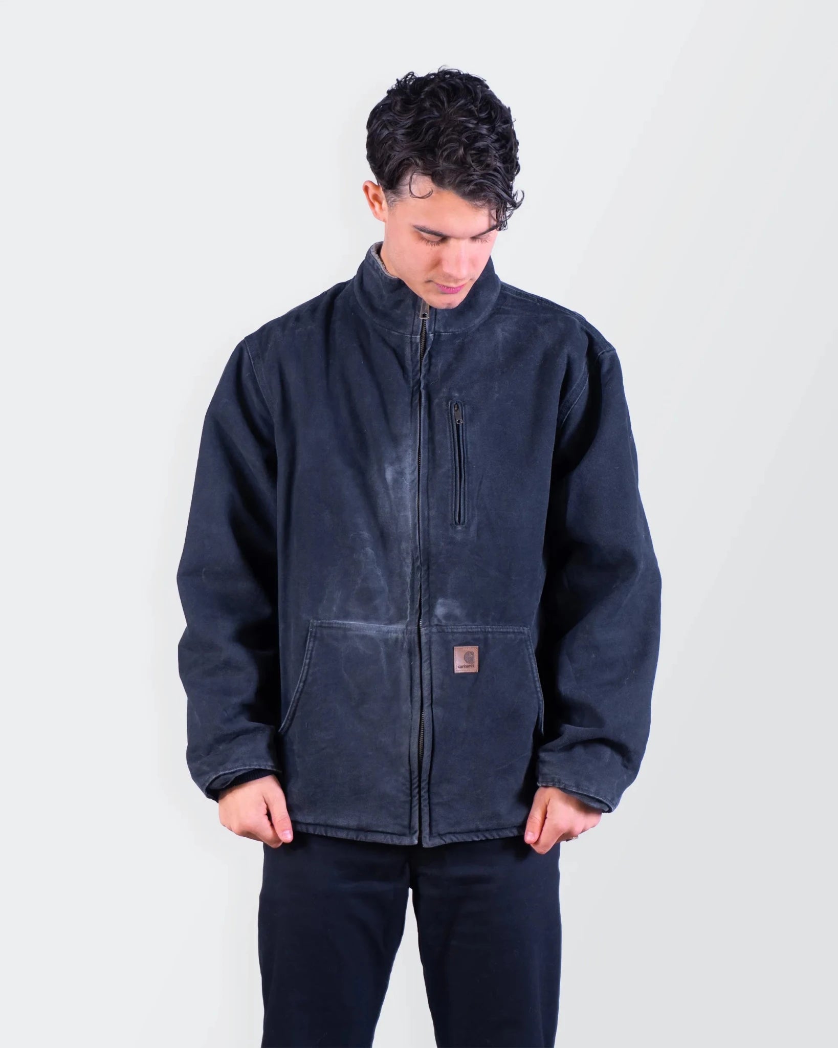 Carhartt Black Muskegon Jacket L