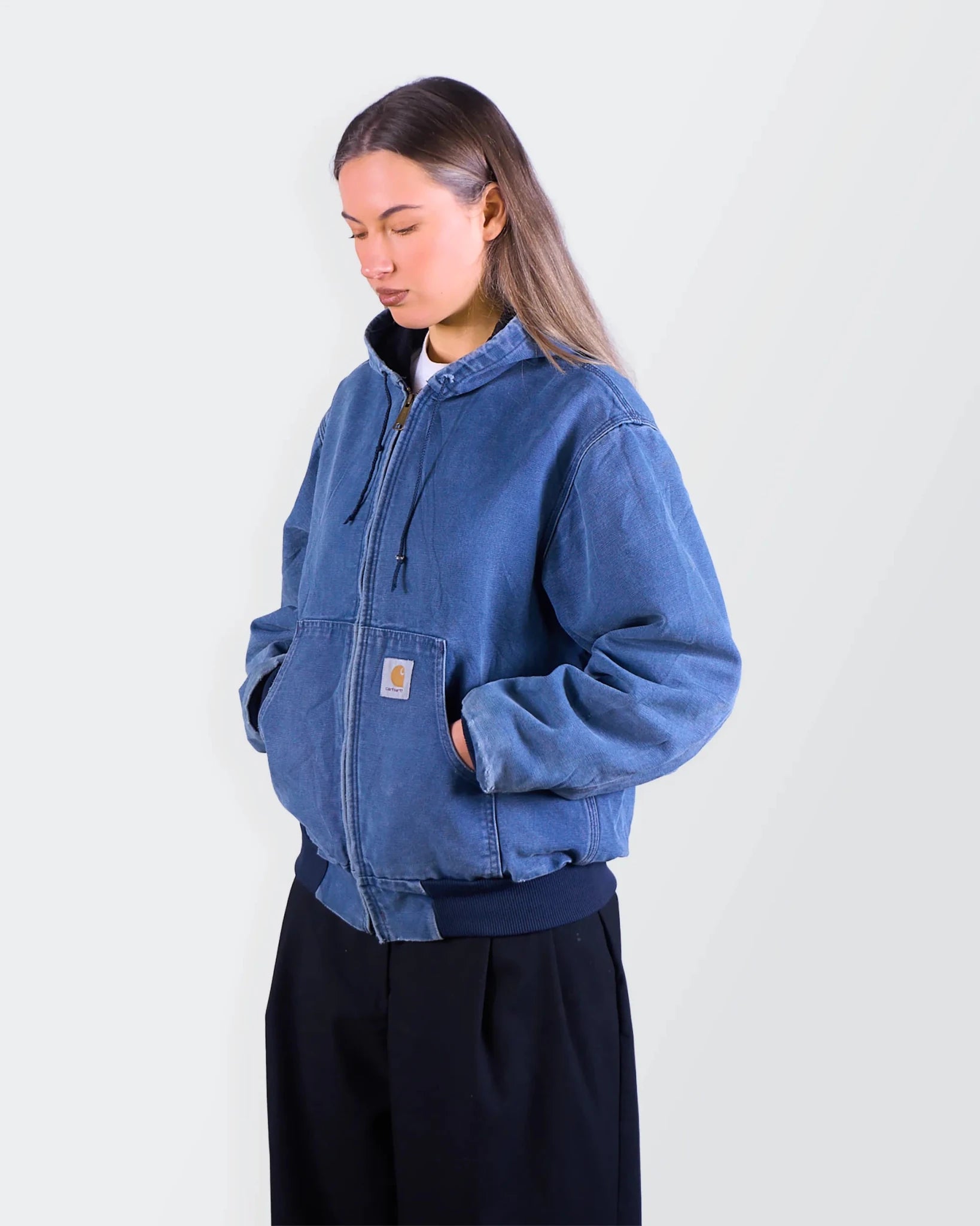 Carhartt Blue Active Canvas Jacket S