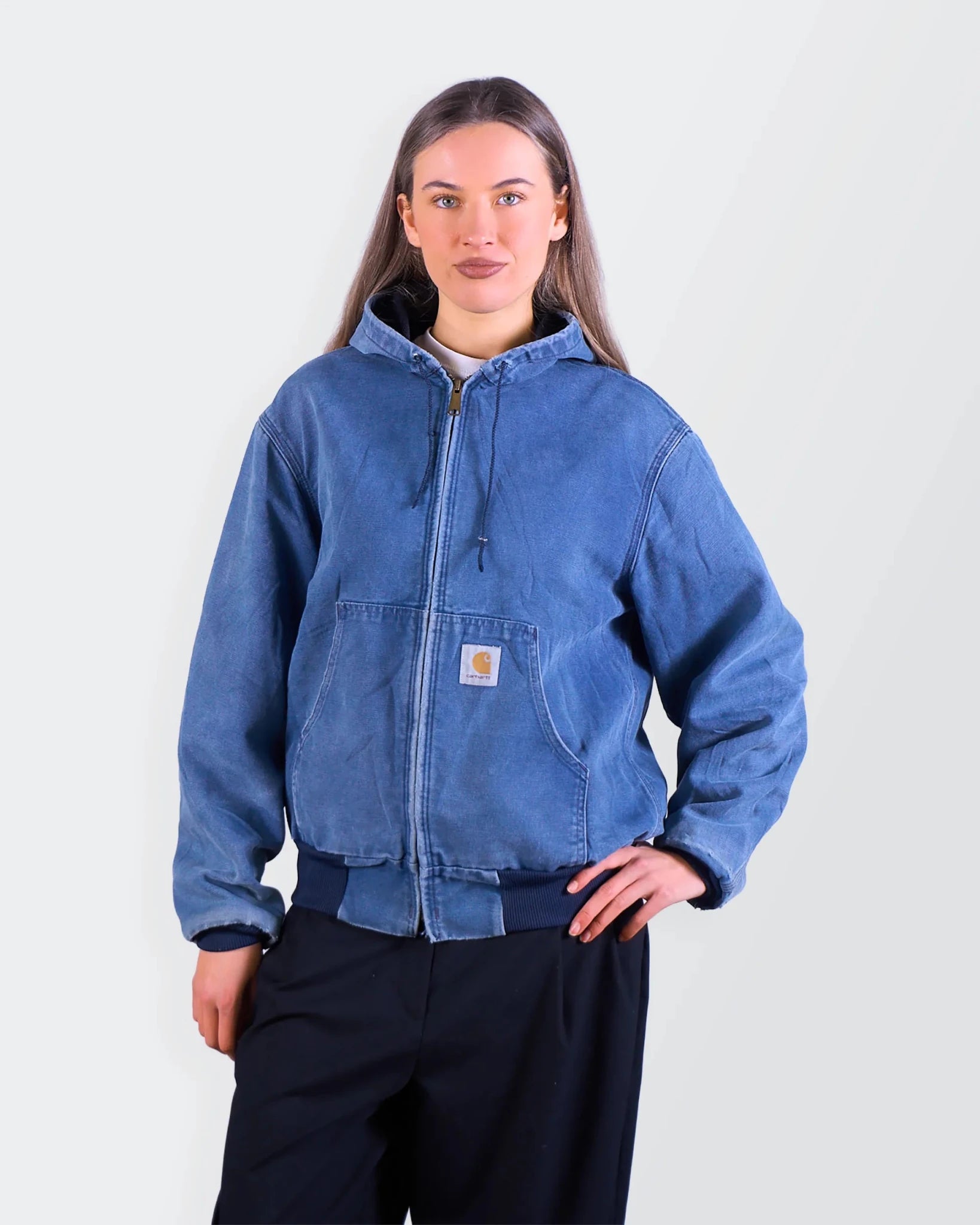Carhartt Blue Active Canvas Jacket S