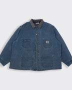 Carhartt Blue Chore Coat XXL Denim, Corduroy