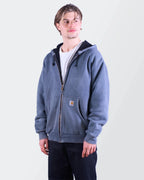Carhartt Blue Full - Zip Hoodie - L