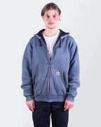 Carhartt Blue Full - Zip Hoodie - L