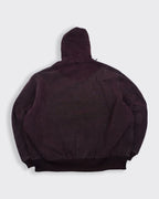 Carhartt Brown 90s Hooded Work Jacket XXL
