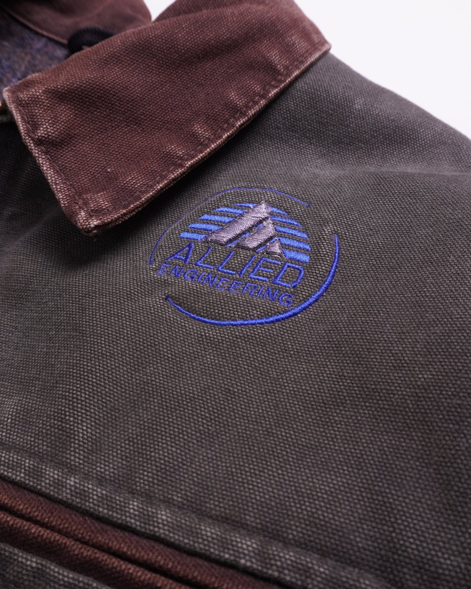 Carhartt Brown Canvas Detroit Jacket - S
