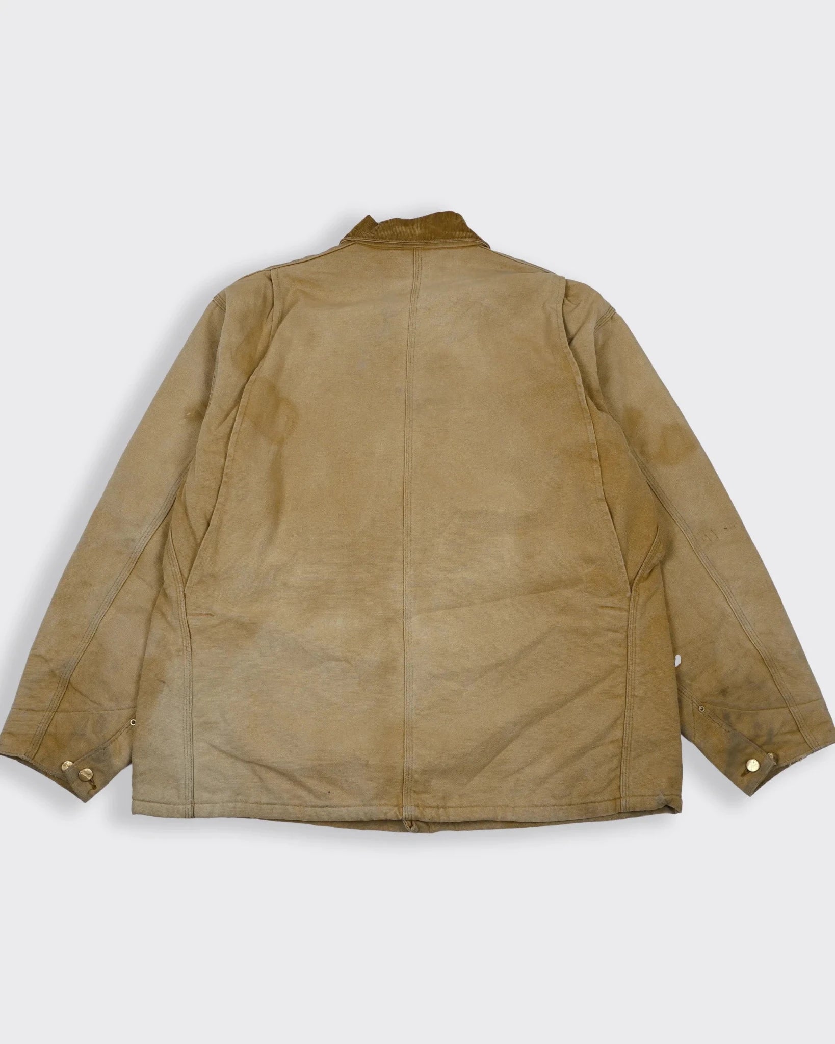 Carhartt Brown Chore Coat XL Cotton, Canvas