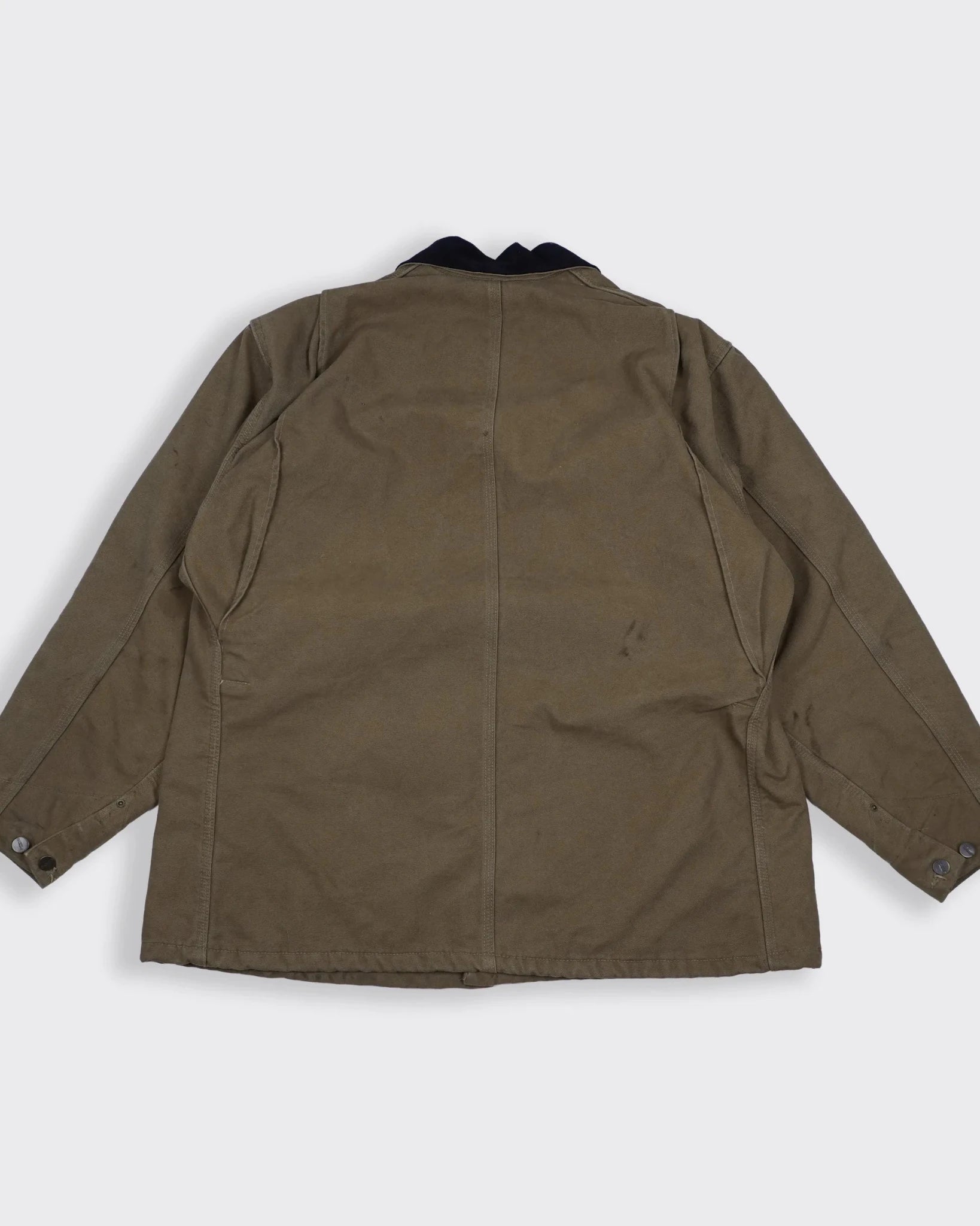 Carhartt Brown Chore Coat XXL Canvas, Corduroy