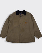 Carhartt Brown Chore Coat XXL Canvas, Corduroy