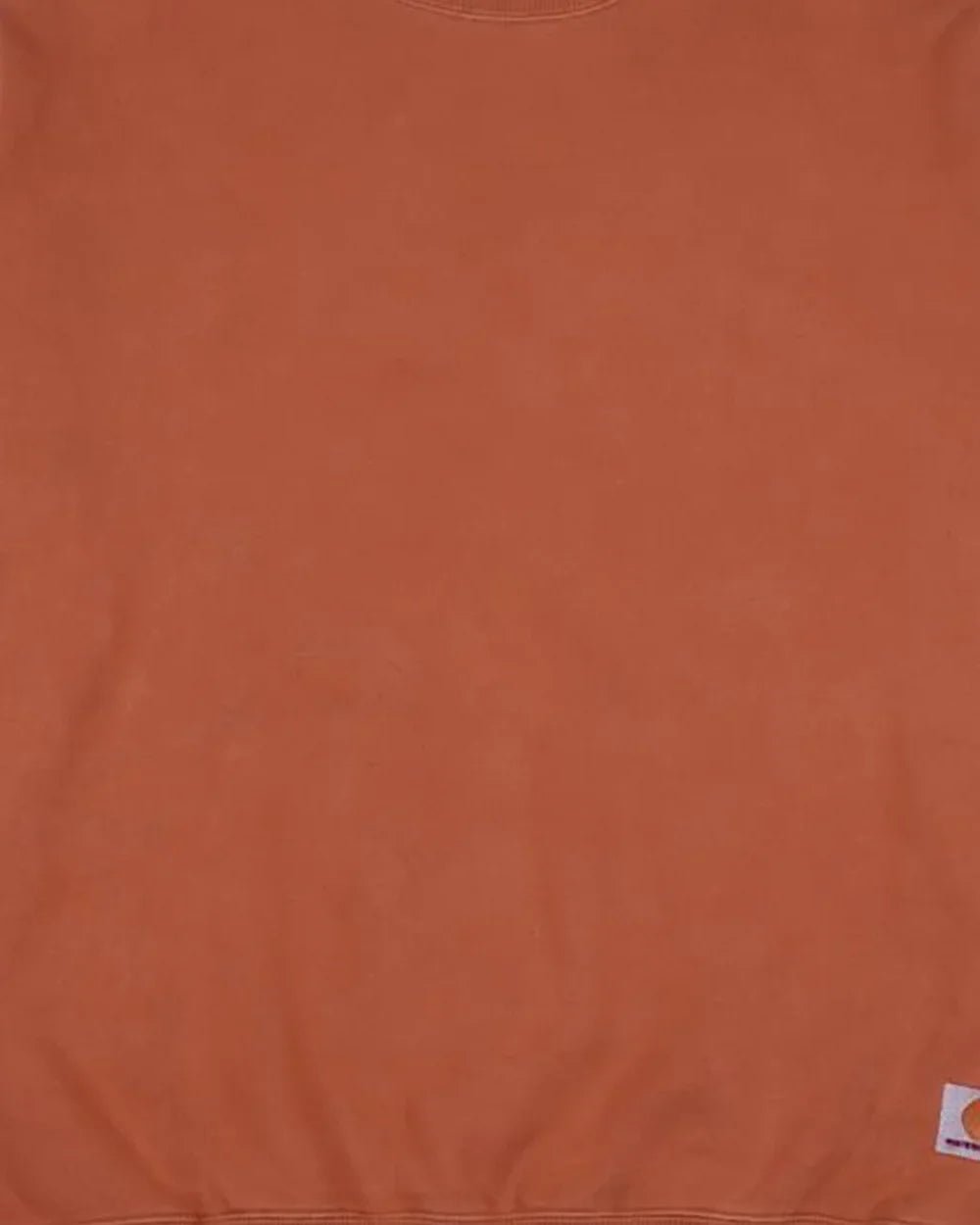 Carhartt Brown Cotton Crewneck Sweater - XL
