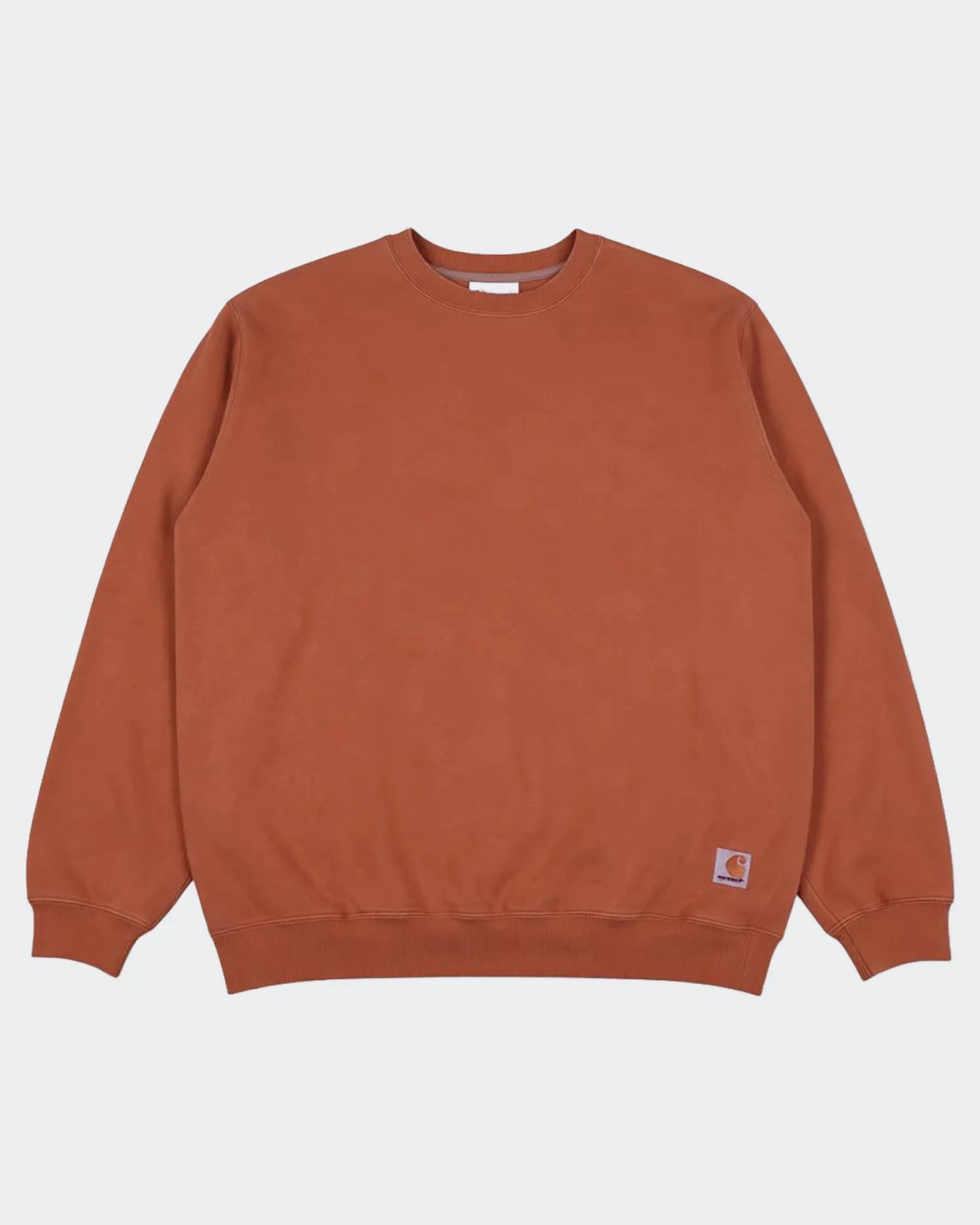Carhartt Brown Cotton Crewneck Sweater - XL