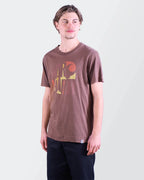 Carhartt Brown Graphic T-shirt - S