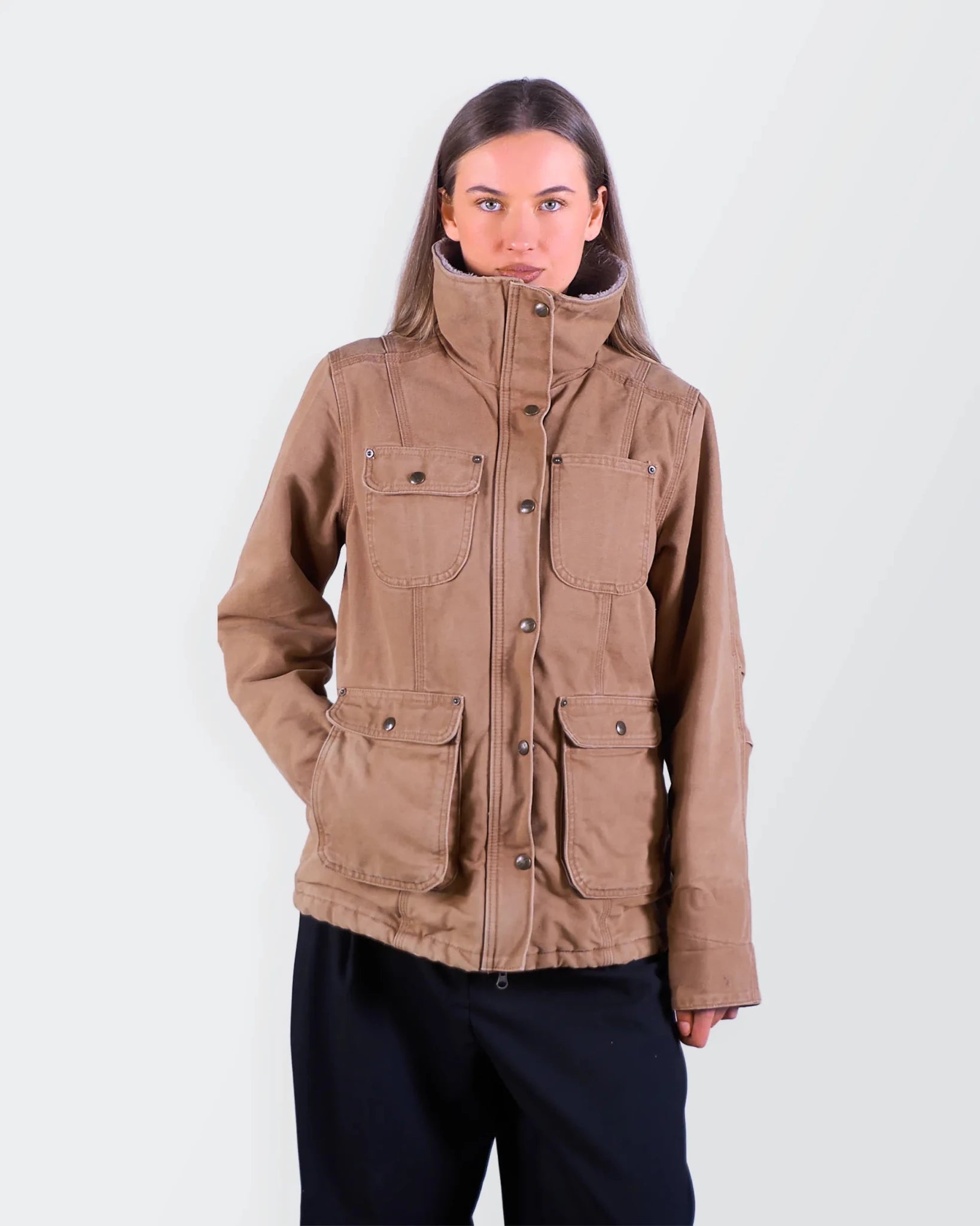 Carhartt Brown Sheep Wool Jacket - M