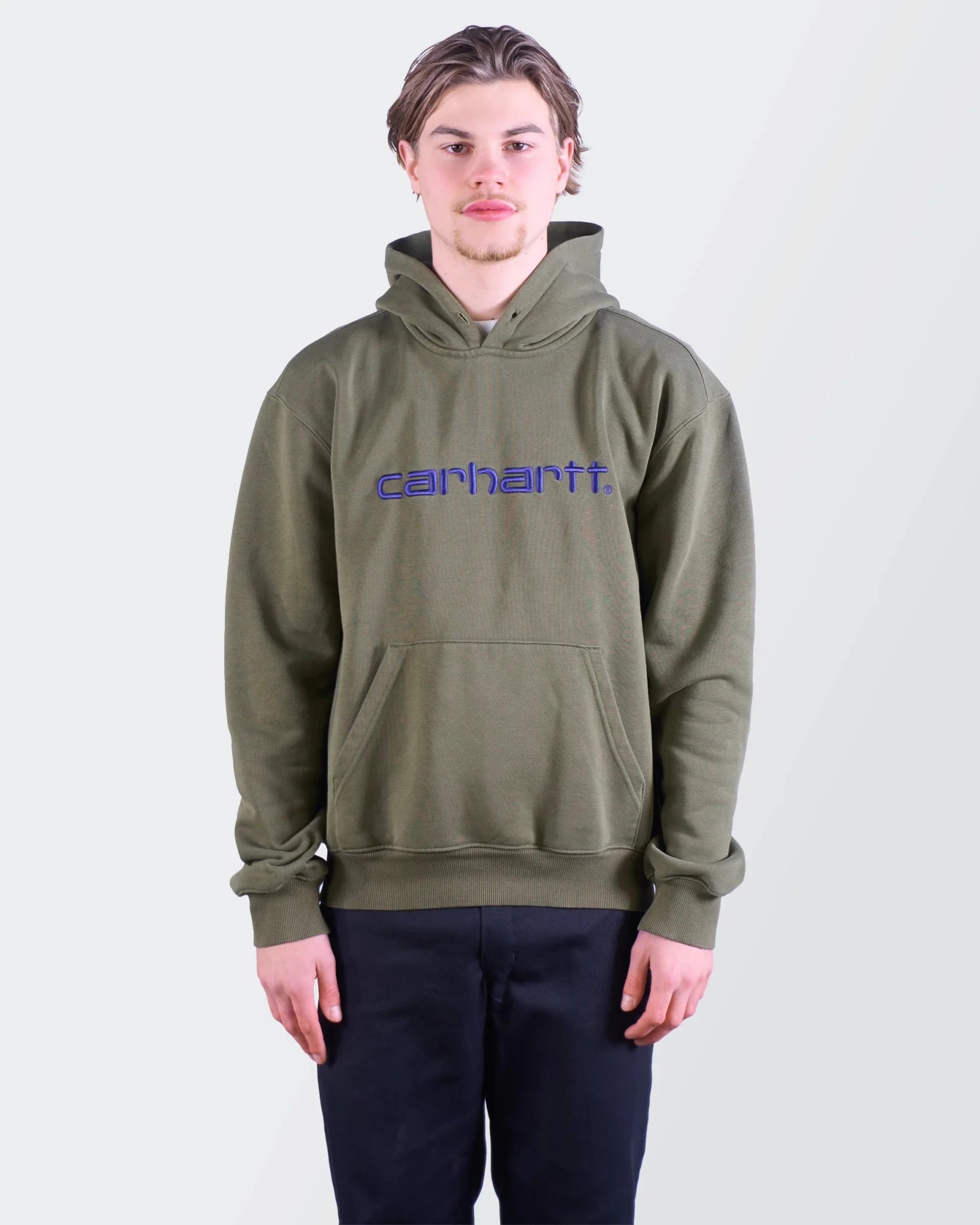 Carhartt Green Hoodie - M