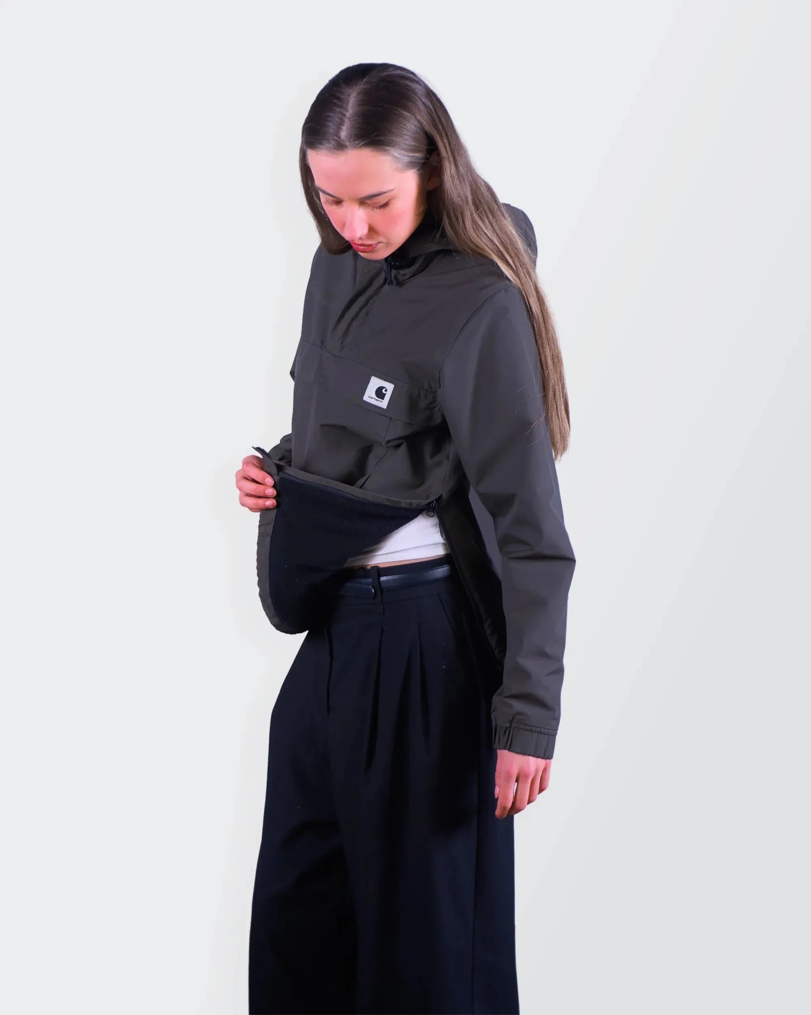 Carhartt Grey Anorak Jacket - S