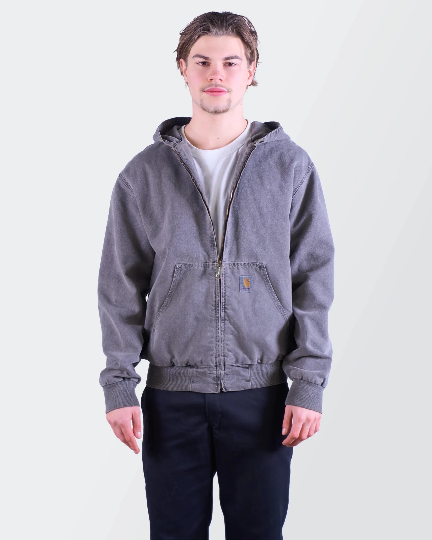 Carhartt Grey Canvas Jacket - M