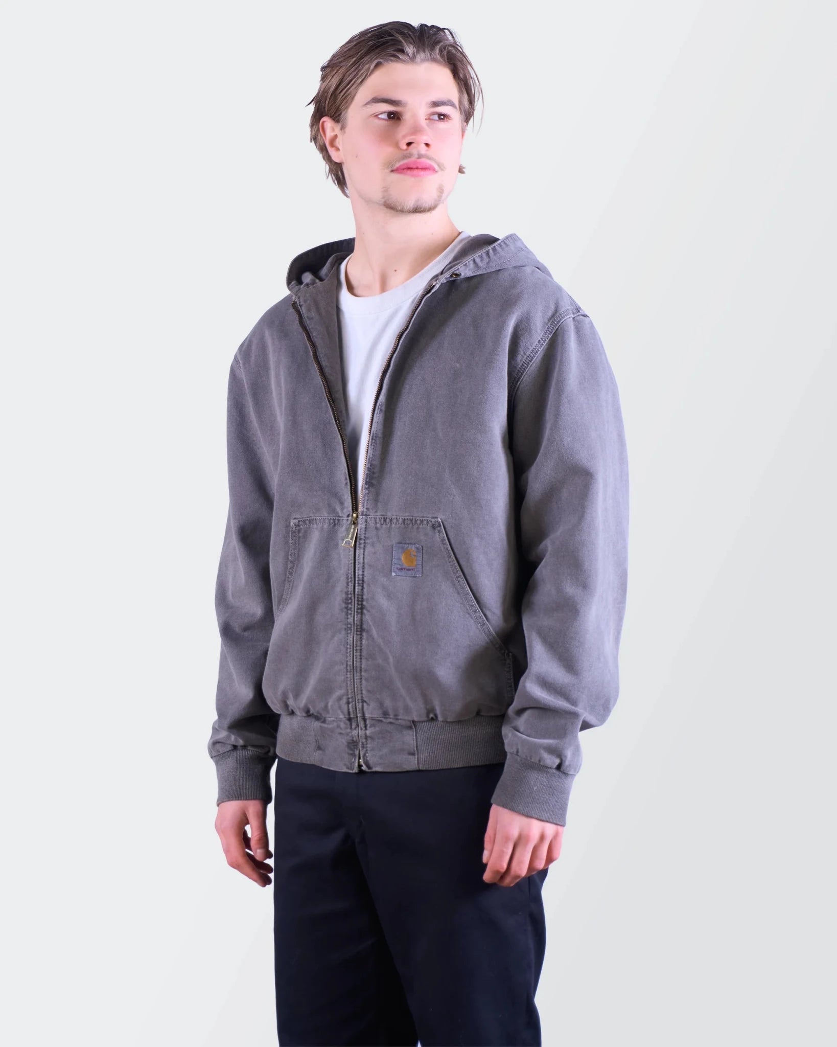 Carhartt Grey Canvas Jacket - M