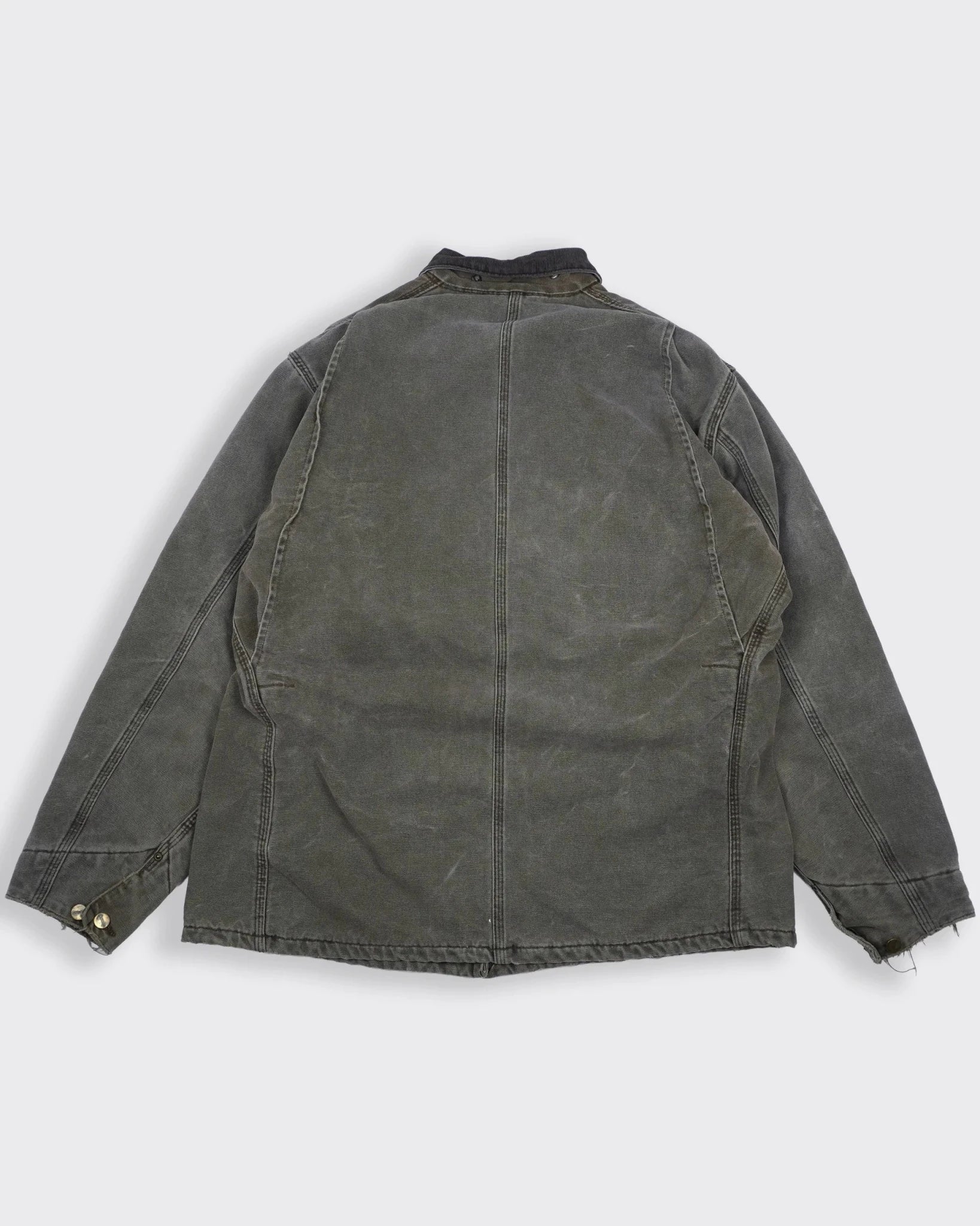 Carhartt Grey Chore Coat XL Cotton, Corduroy