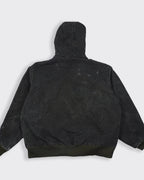 Carhartt Grey Hooded Work Jacket XXL
