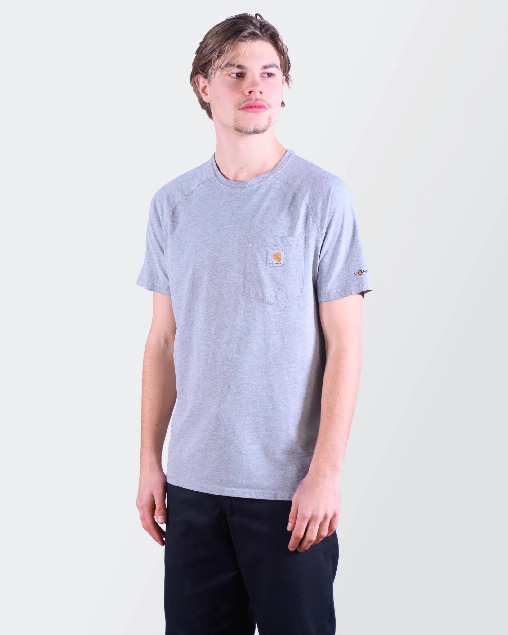 Carhartt Grey Pocket T-Shirt - M