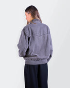 Carhartt Grey Santa Fe Bomber Jacket M