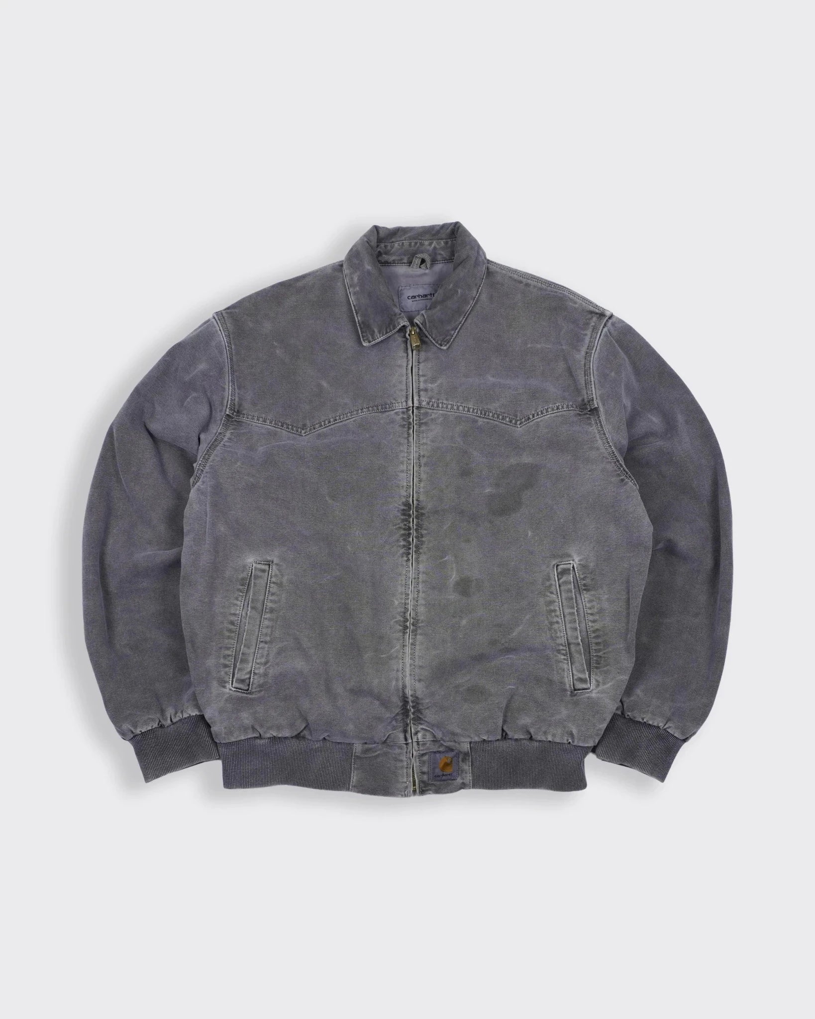 Carhartt Grey Sante Fe Bomber Jacket - M