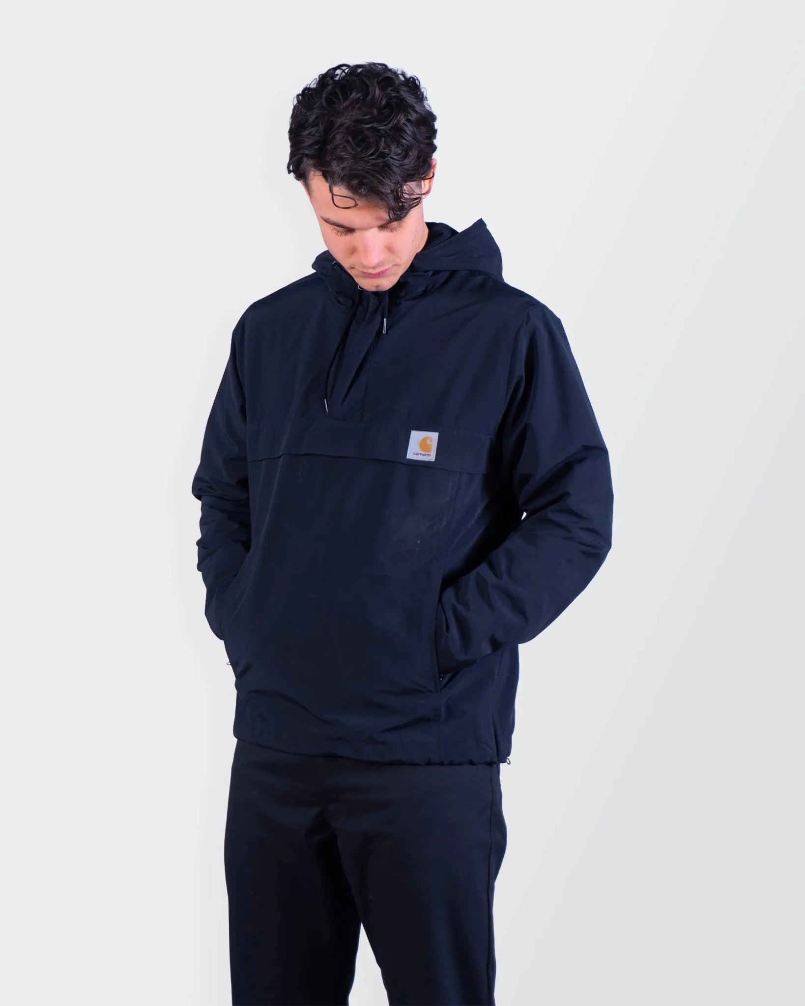 Carhartt Navy Anorak Jacket - L