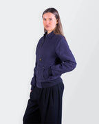 Carhartt Navy Aviator Bomber Jacket - S