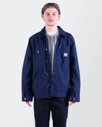 Carhartt Navy Cotton Utility Jacket - M