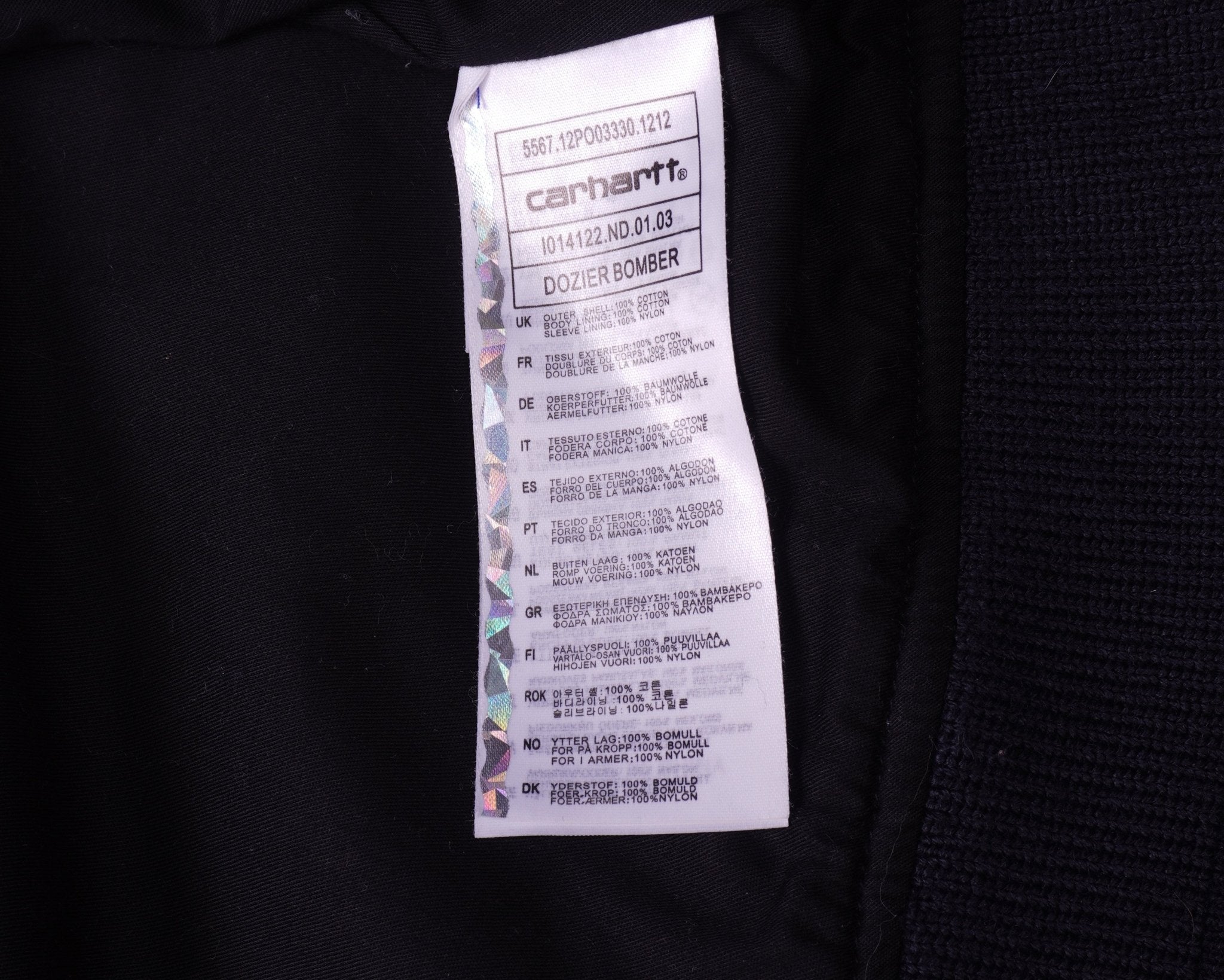 Carhartt Navy Detroit Jacket - M