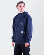Carhartt Navy Hoodie - M