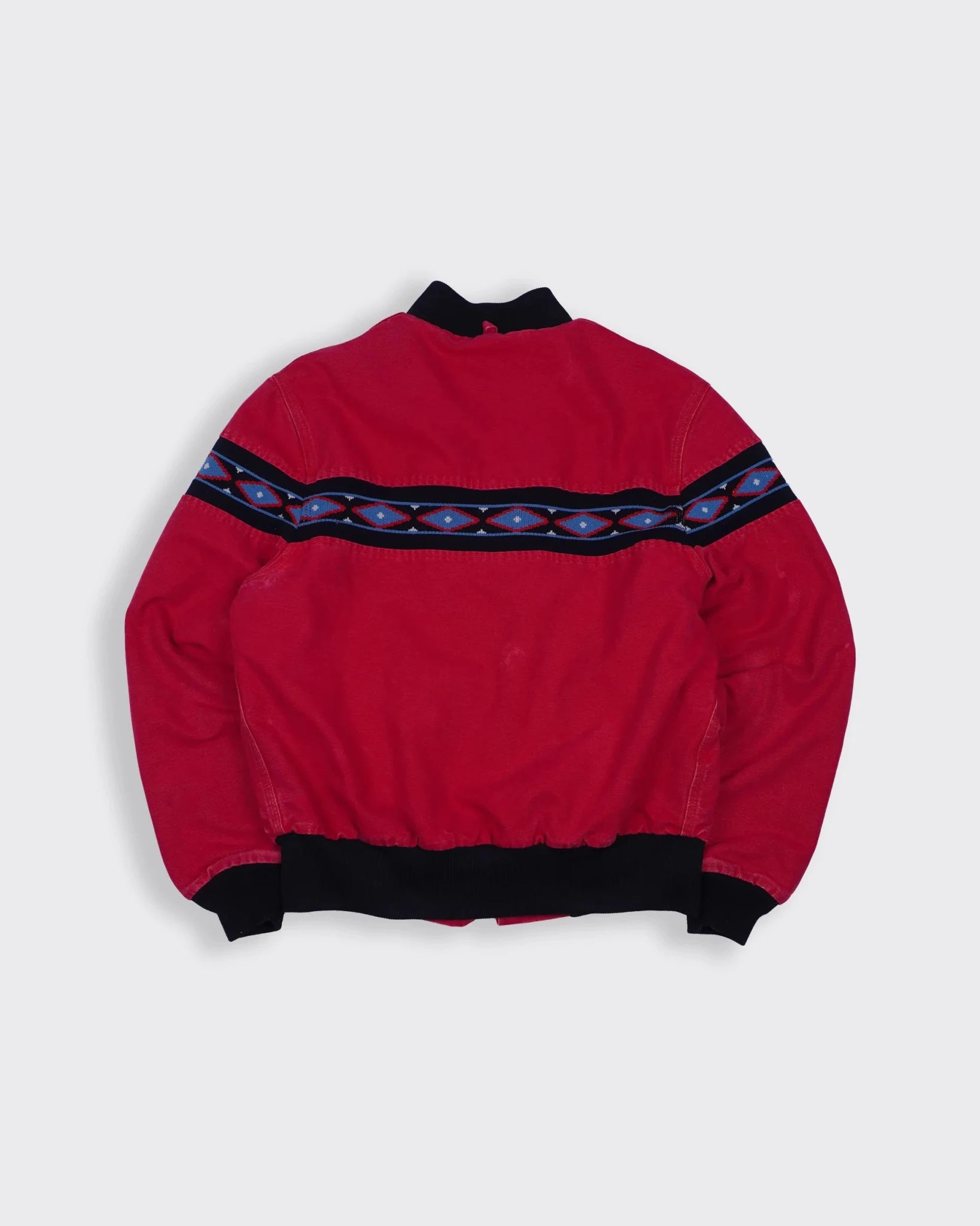 Carhartt Red Aztec Jacket - M