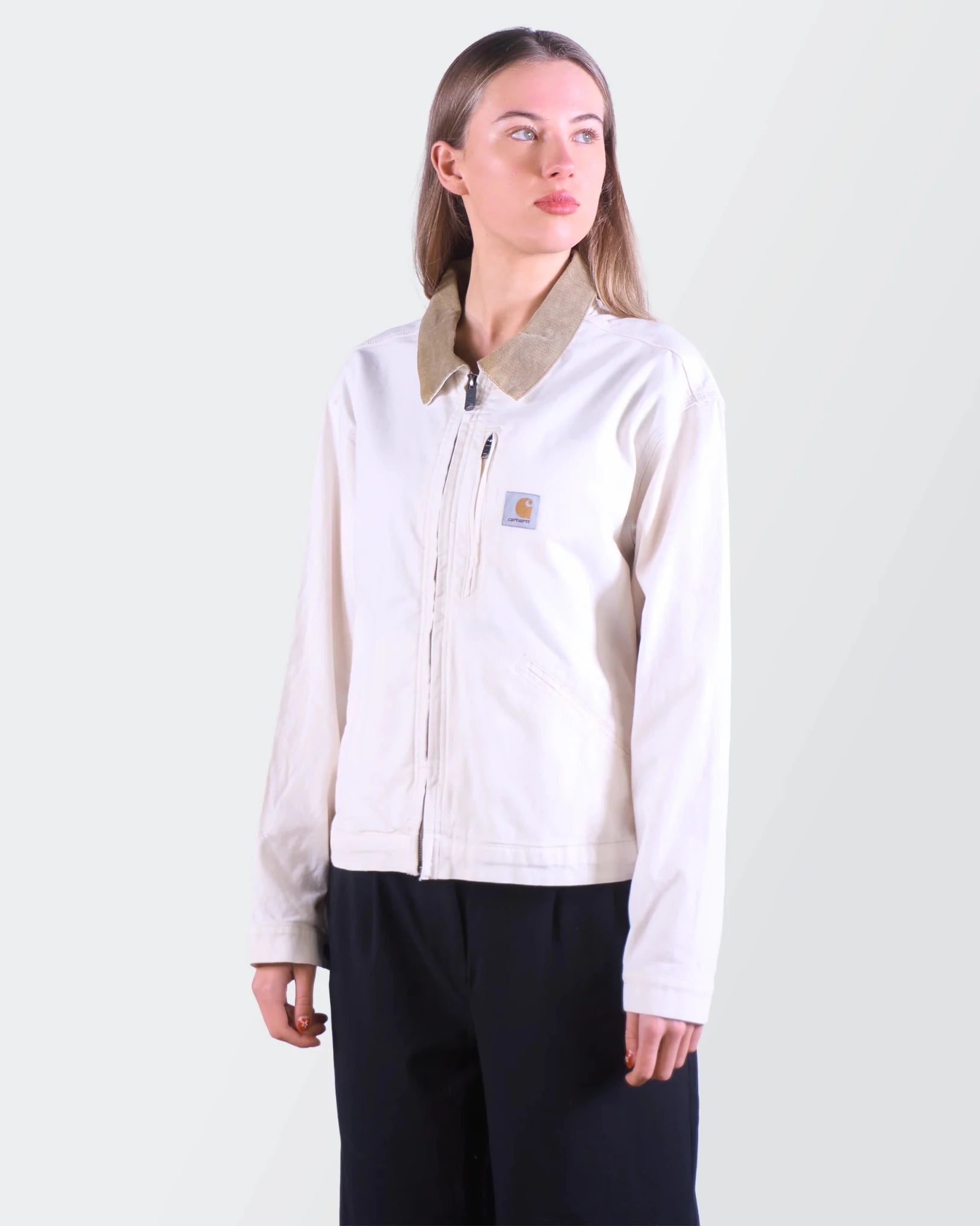 Carhartt White Cotton Jacket - M