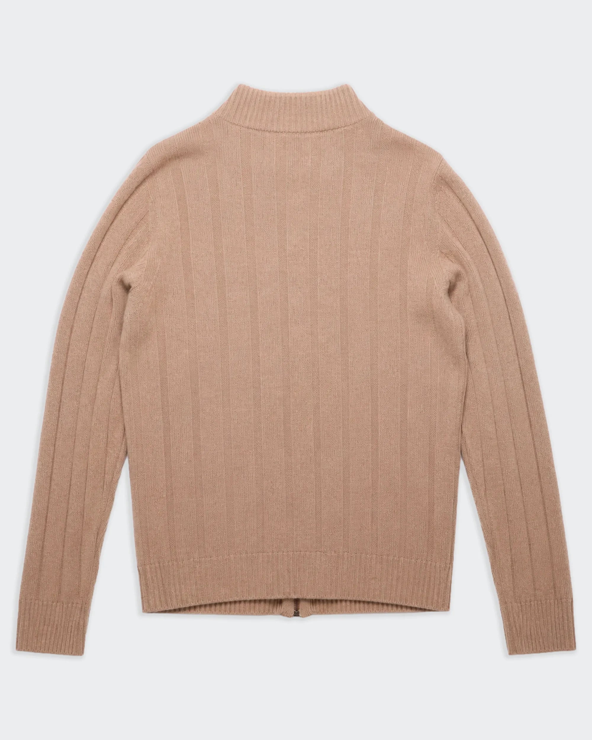 Burberry Beige Zip Cardigan - M