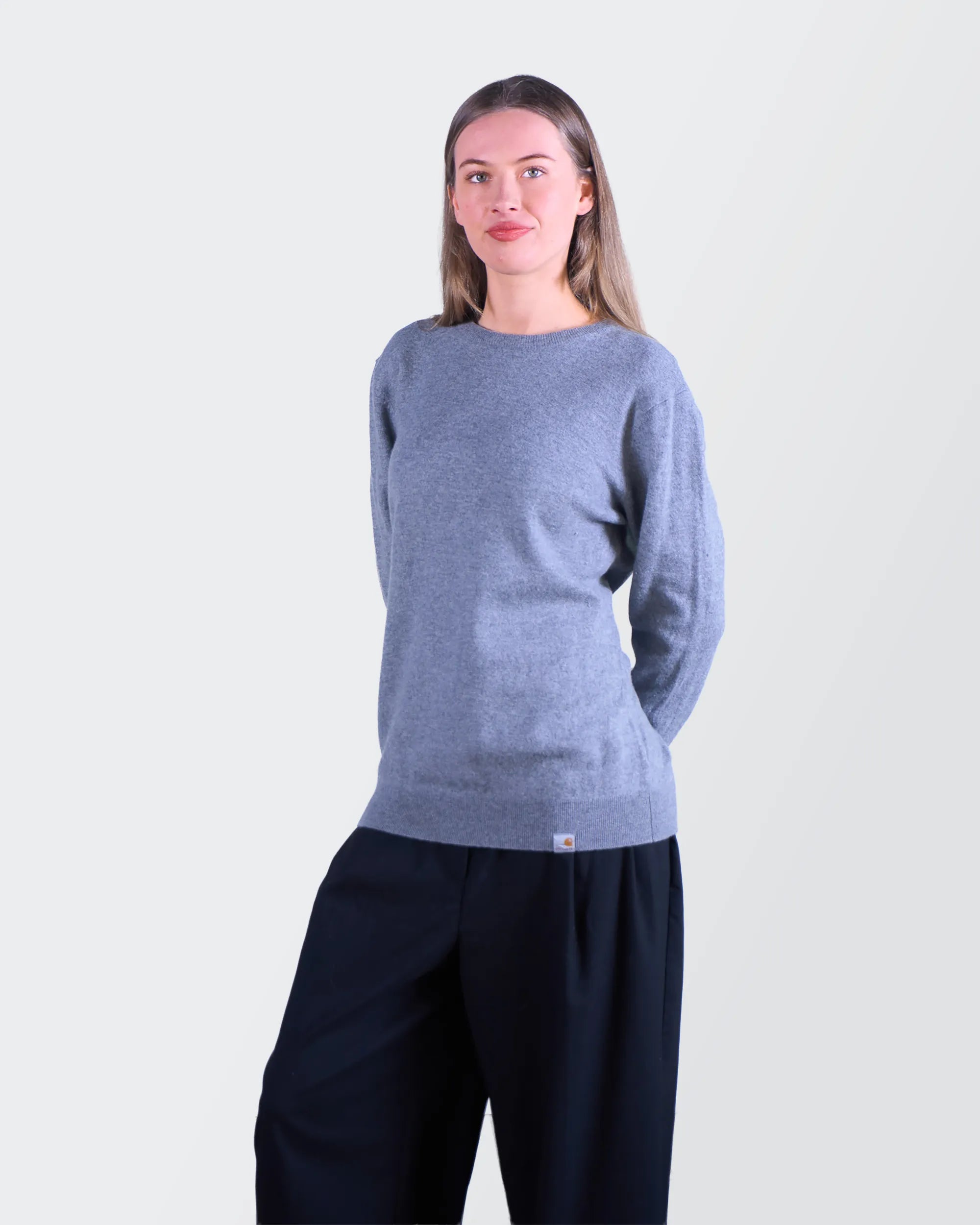 Carhartt Blue Crewneck Jumper - M