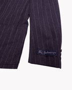 Burberry Grey Single-breasted Blazer - L