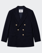Burberry Navy Double-breasted Blazer - L/M