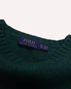 Ralph Lauren Green Crewneck Jumper - M