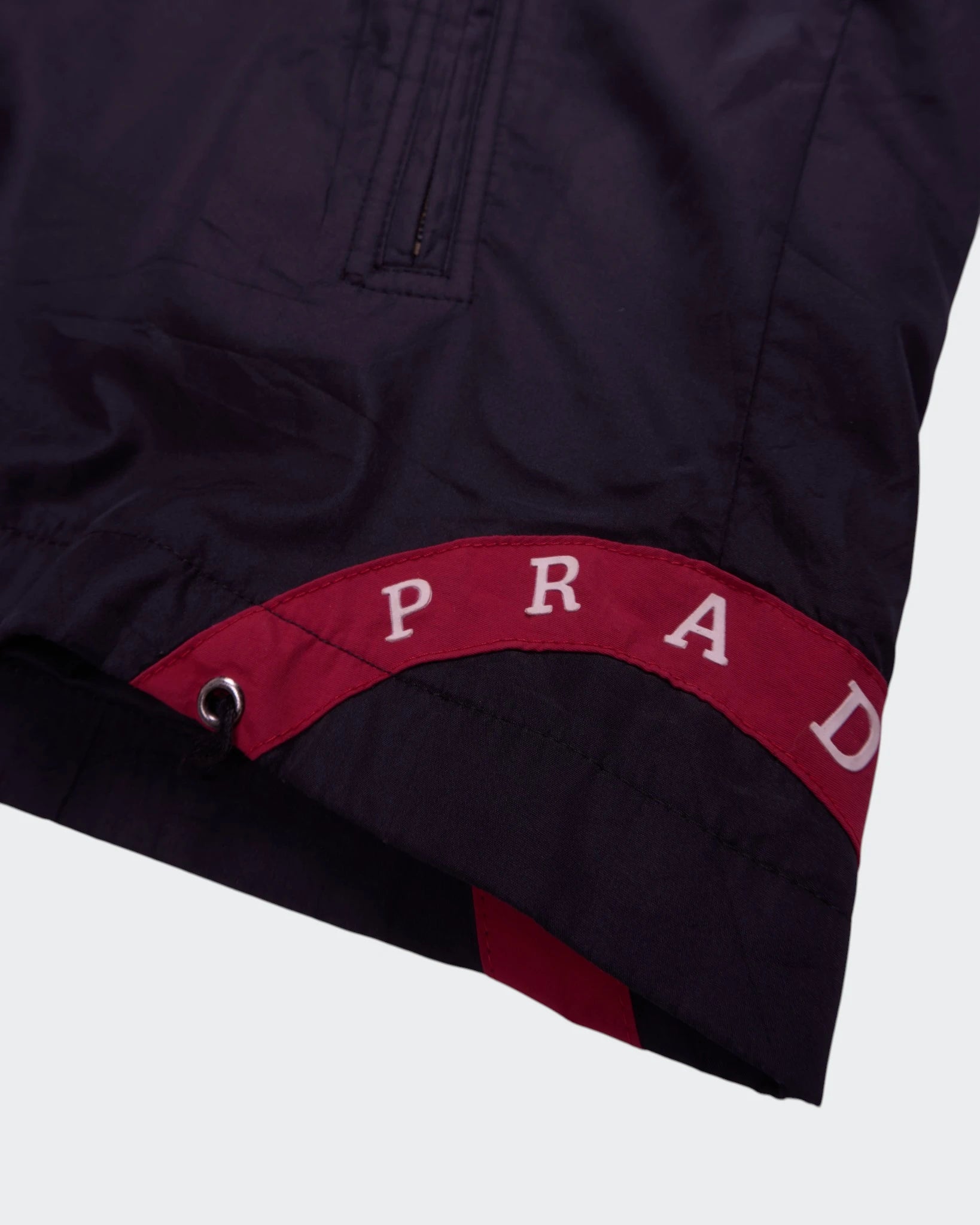 Prada Black Rain Jacket - M