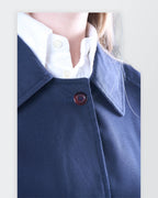 Burberry Navy Trenchcoat - L
