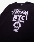 Stüssy Black Crewneck Jumper - M