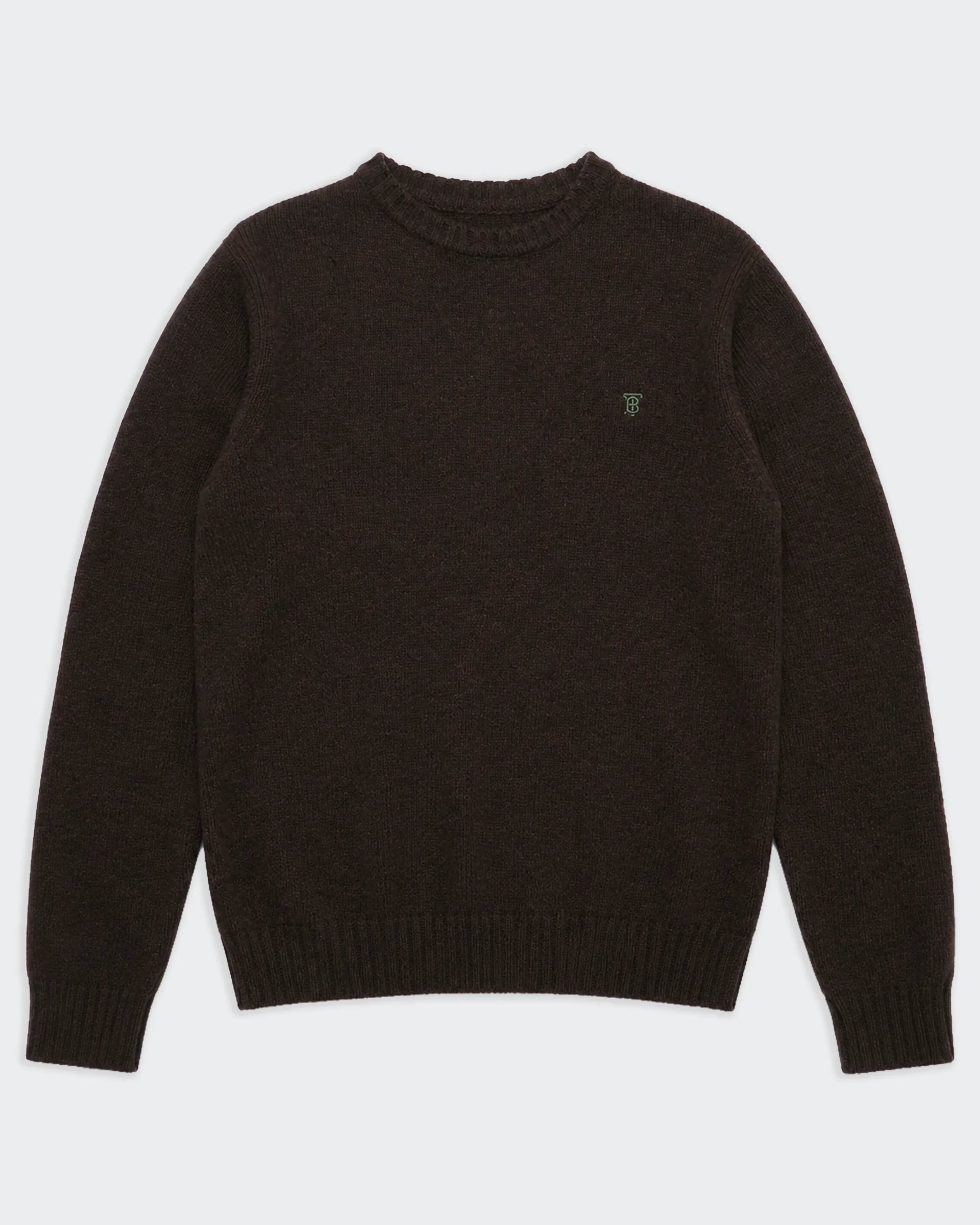 Burberry Brown Crewneck Jumper - M