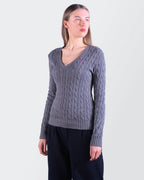 Ralph Lauren V-Neck Cable-Knit