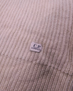C.P. Company Beige Quarter - zip Jumper - L